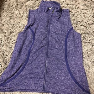 Under armor light weight zip up vest